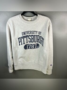 Vintage Champion Reverse Weave University of Pittsburgh Crewneck Size Small